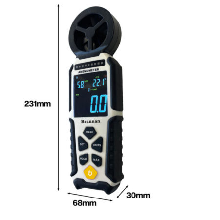 Anemometer with Temperature and Humidity - Image 4