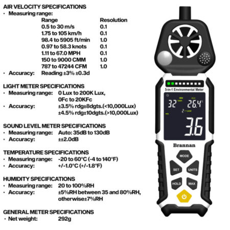 5-in-1 Environmental Meter - Image 2