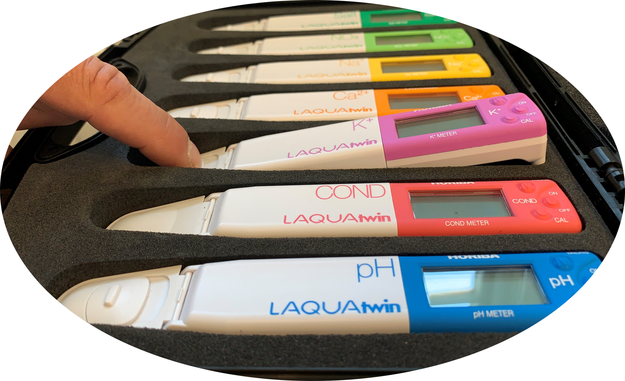 HORIBA LAQUAtwin Carry Case - Includes 4 Meters - Image 10