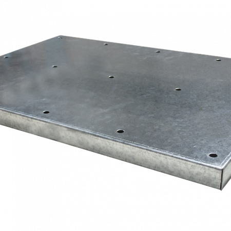 metal shelves