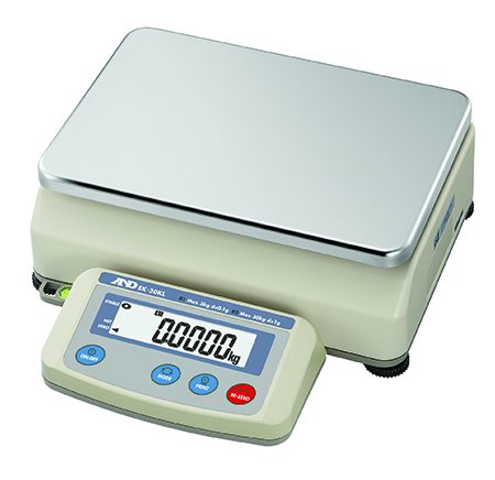 Industrial Precision Scale EK-L Series 3kg x 0.1g & 30kg x 1g (EK-30KL)