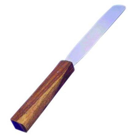 Spatula with Wooden Handle - 150mm blade + 100mm handle
