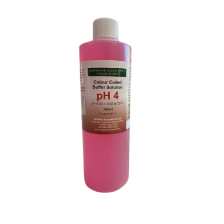 pH4 Buffer Solution 500ml