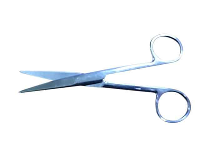 Scissors Straight Sharp/Sharp 12.5cm Stainless Steel