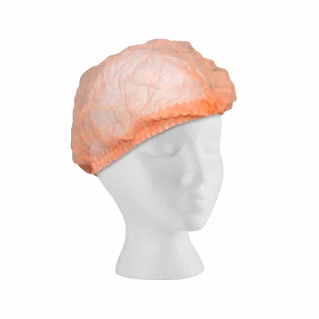 Polypropylene Crimped Beret - 21" - Orange (Carton of 1000)