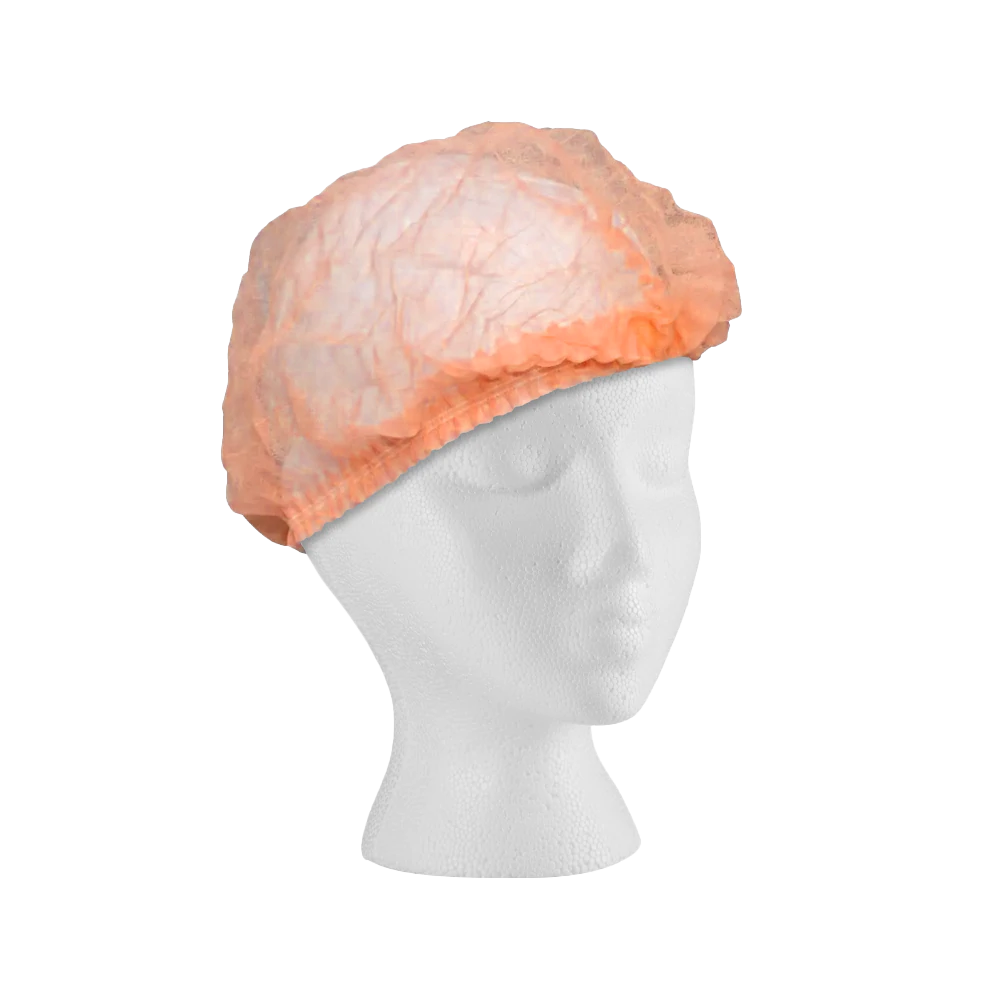 Polypropylene Crimped Beret - 21" - Orange (Carton of 1000)