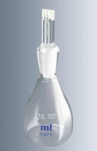 density bottle to determine density