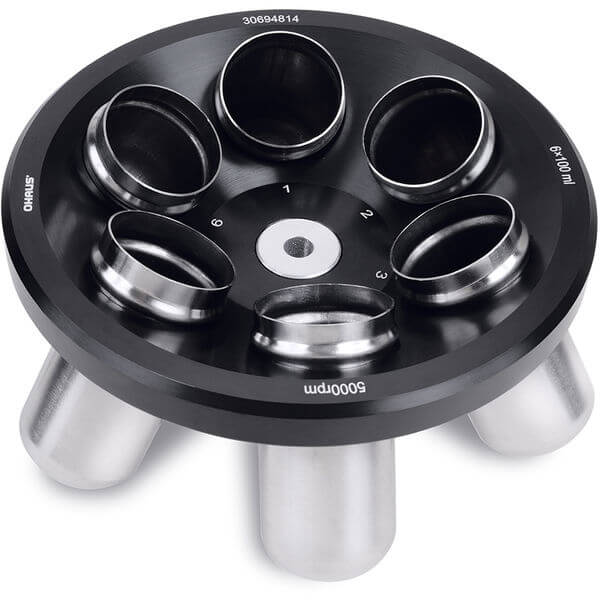 Rotor for Frontier 2000 Series - 6 x 100ml Tube Diameter 41.5mm