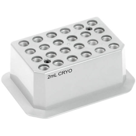 Block For 24 X 2.0 mL Cryotubes
