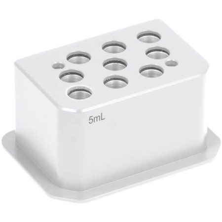 Block For 9 X 5mL Eppendorf Tubes