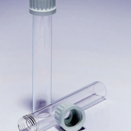Plastic Screwcaps, Silicone Rubber Rings and Teflon Washers, Thread size 13 (QC13/7)