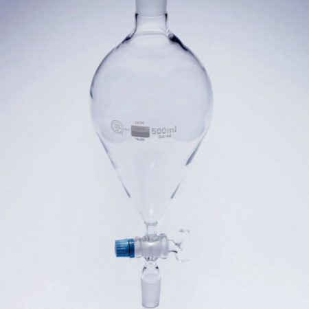 Separating Funnel - Pear Shape, Glass Stopcock (D2/62)