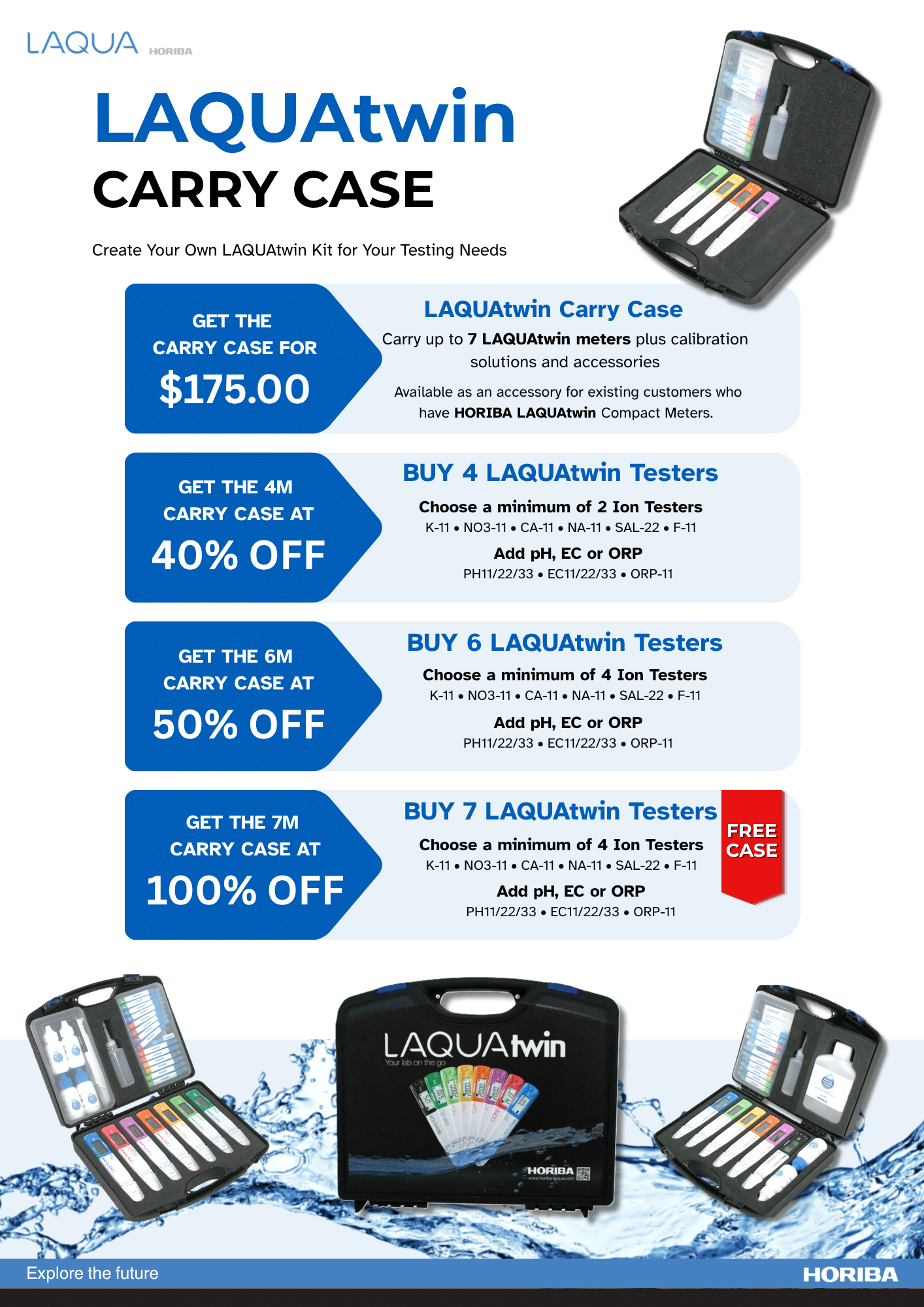 LAQUAtwin carry case deals